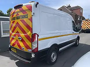 Used 2019 Ford Transit Leader L2H2 White - Interior and Exterior details 6