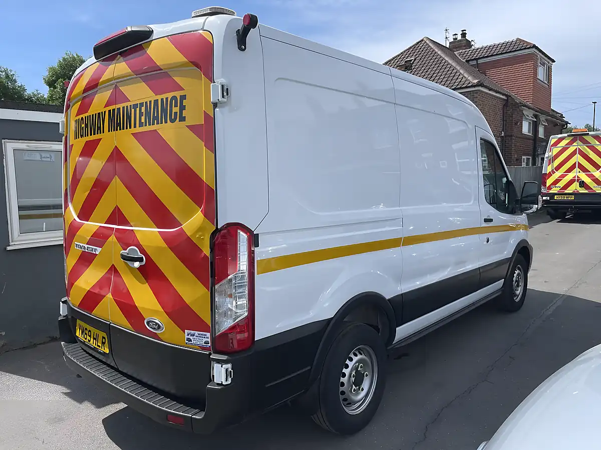 Used 2019 Ford Transit Leader L2H2 White - Interior and Exterior details 6