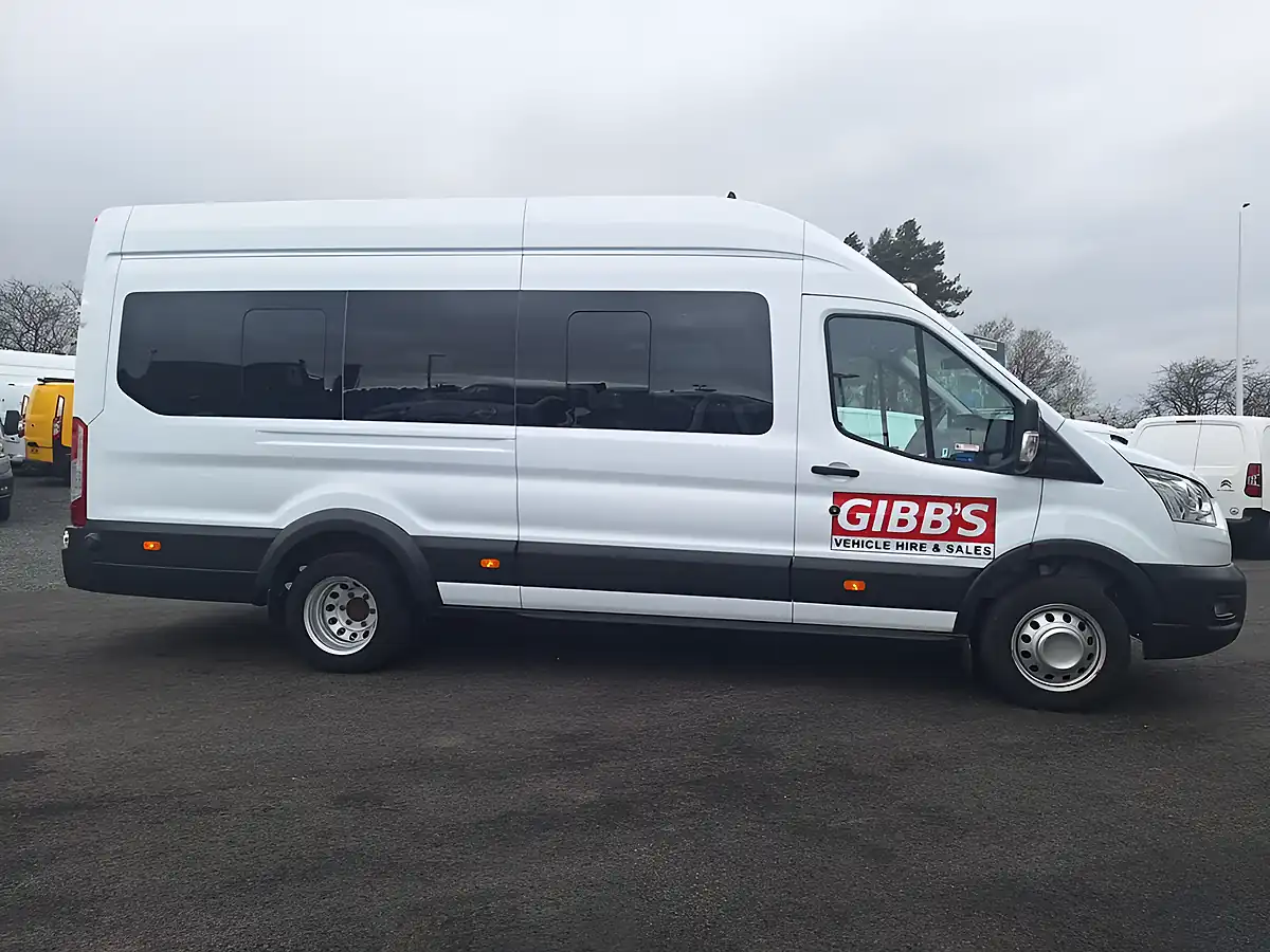 Used 2019 Ford Transit Leader Minibus Double Cab White - Interior and Exterior details 2