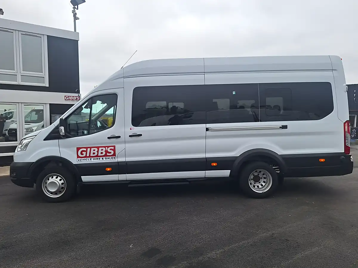 Used 2019 Ford Transit Leader Minibus Double Cab White - Interior and Exterior details 7