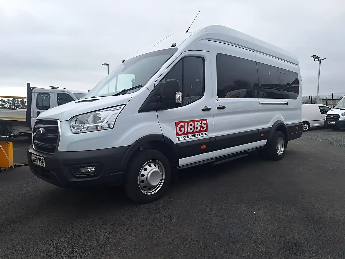 Used 2019 Ford Transit Leader Minibus Double Cab White - Interior and Exterior details 8