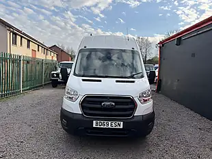 Used 2019 Ford Transit Leader White - Interior and Exterior details 2