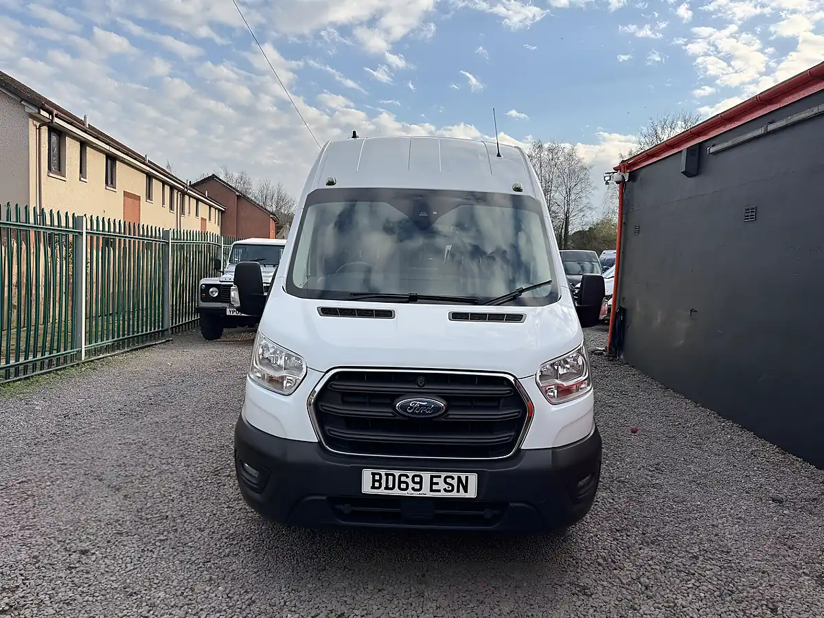 Used 2019 Ford Transit Leader White - Interior and Exterior details 2
