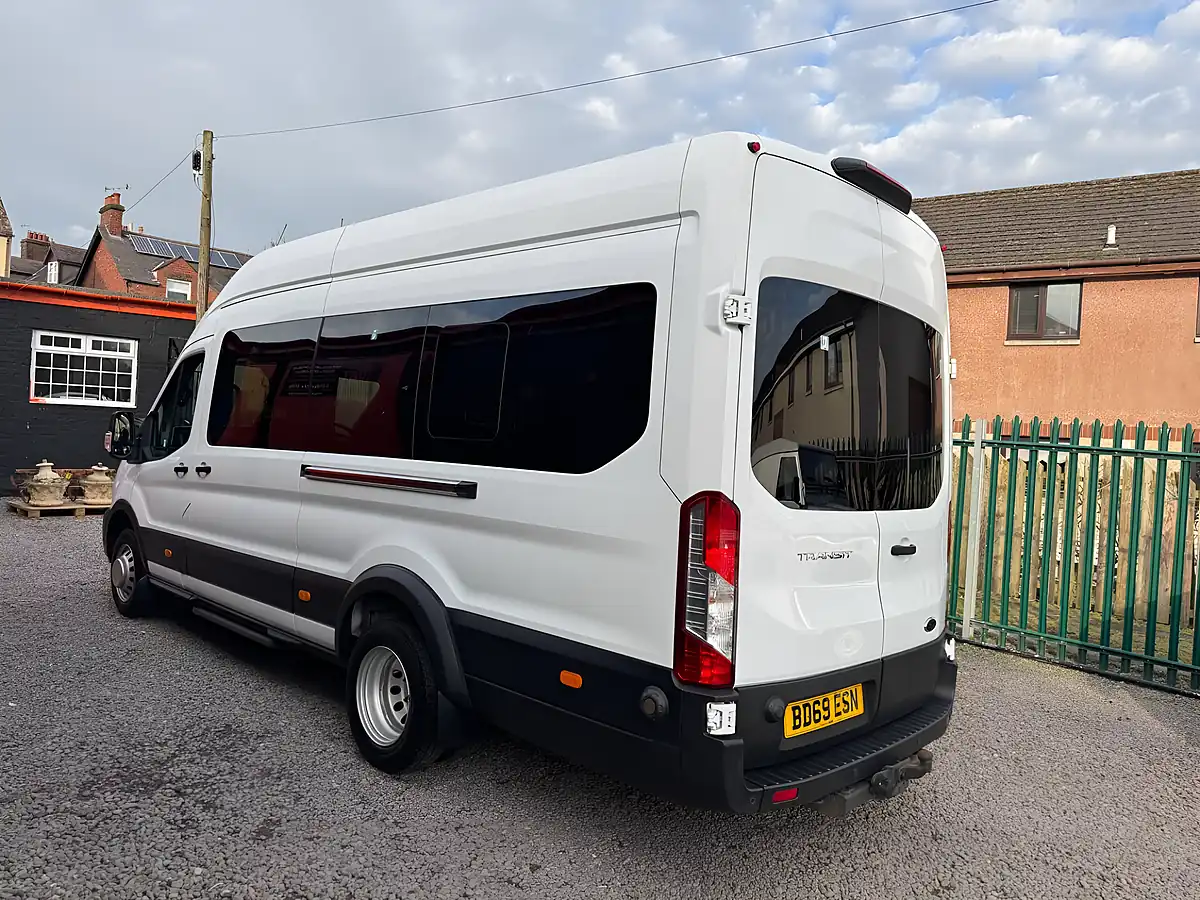 Used 2019 Ford Transit Leader White - Interior and Exterior details 6
