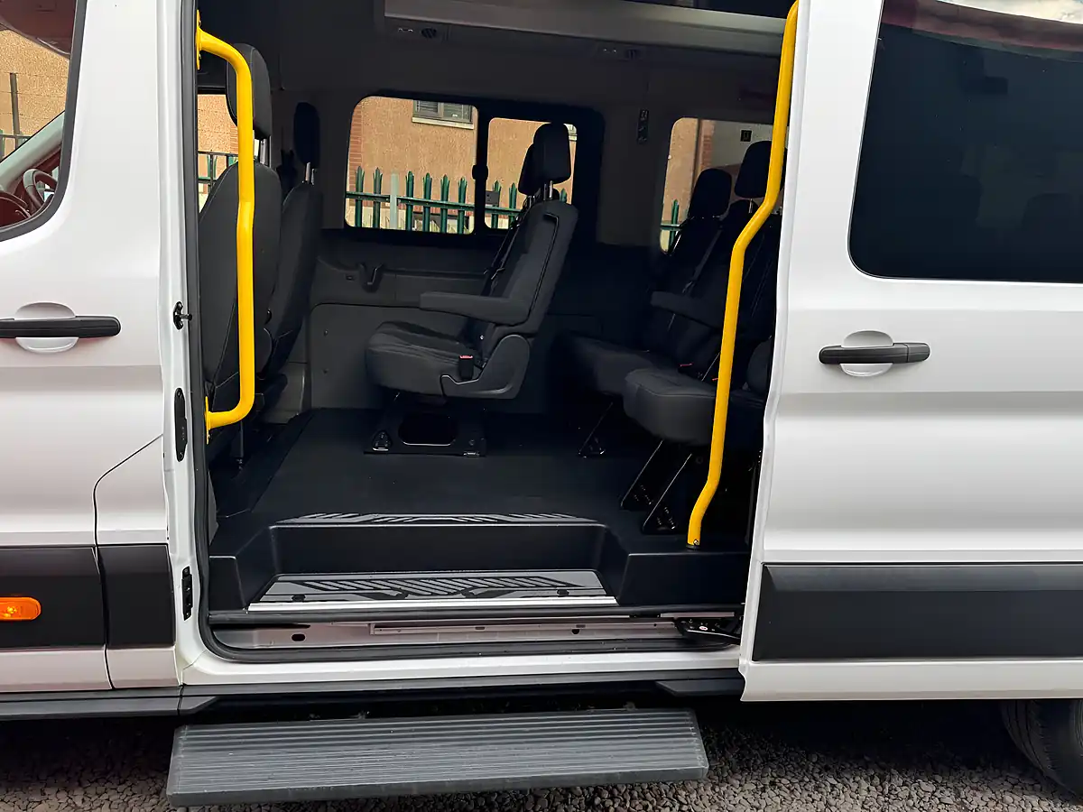 Used 2019 Ford Transit Leader White - Interior and Exterior details 9
