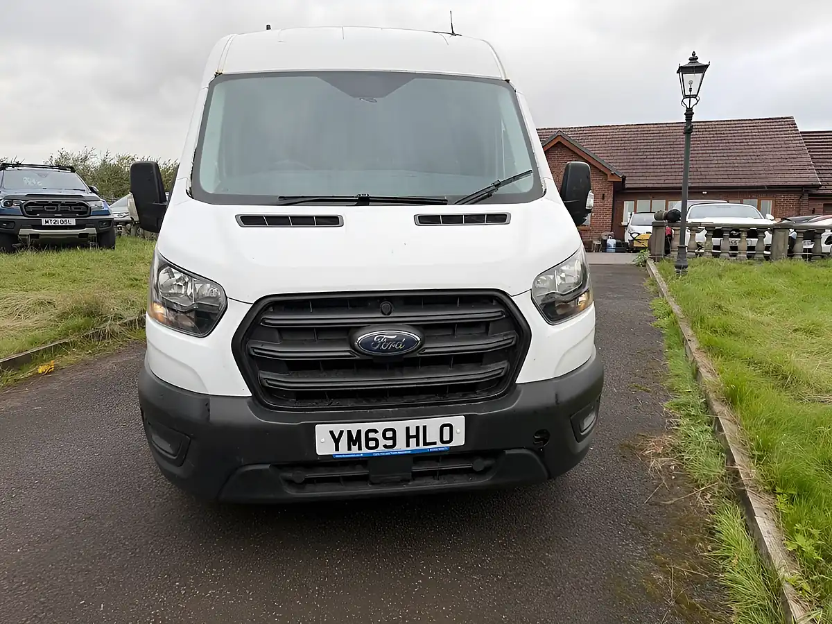 Used 2019 Ford Transit Leader White - Interior and Exterior details 2