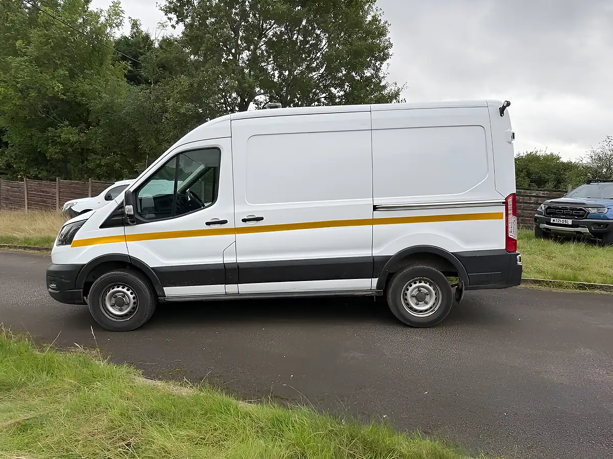 Used 2019 Ford Transit Leader White - Interior and Exterior details 5