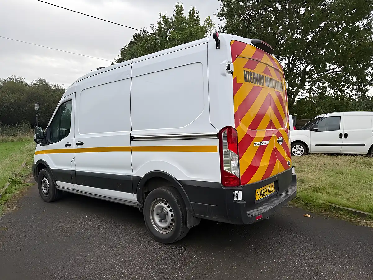 Used 2019 Ford Transit Leader White - Interior and Exterior details 6