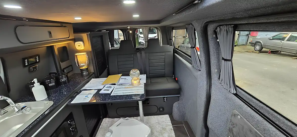Used 2019 Ford Transit Motorhome Silver - Interior and Exterior details 13