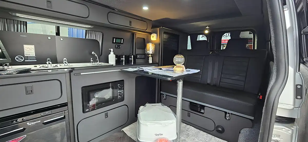 Used 2019 Ford Transit Motorhome Silver - Interior and Exterior details 3