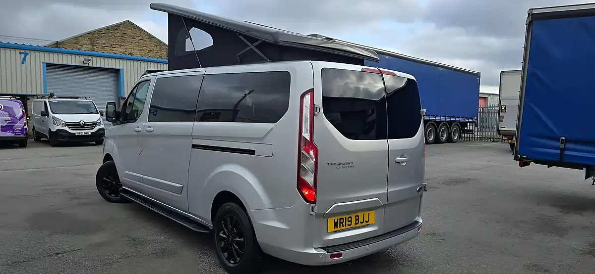 Used 2019 Ford Transit Motorhome Silver - Interior and Exterior details 9
