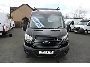 Used 2019 Ford Transit Mwb L2H2 Metallic Black - Interior and Exterior details 2