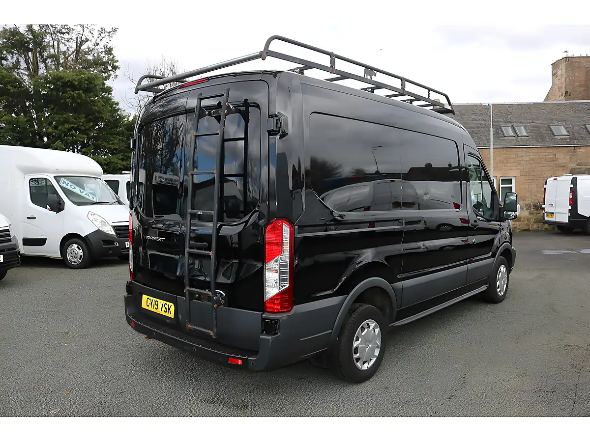 Used 2019 Ford Transit Mwb L2H2 Metallic Black - Interior and Exterior details 8