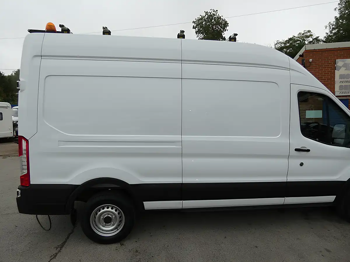 Used 2019 Ford Transit T350 L3H3 Lwb High Roof White - Interior and Exterior details 15
