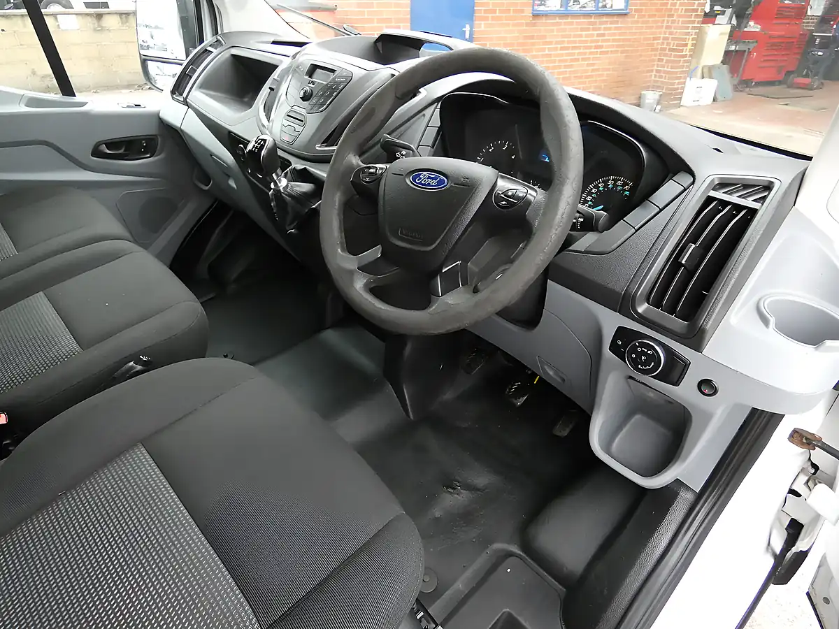 Used 2019 Ford Transit T350 L3H3 Lwb High Roof White - Interior and Exterior details 16