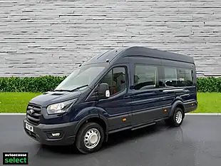 Used 2019 Ford Transit Trend Minibus Double Cab Blue - Interior and Exterior details 3