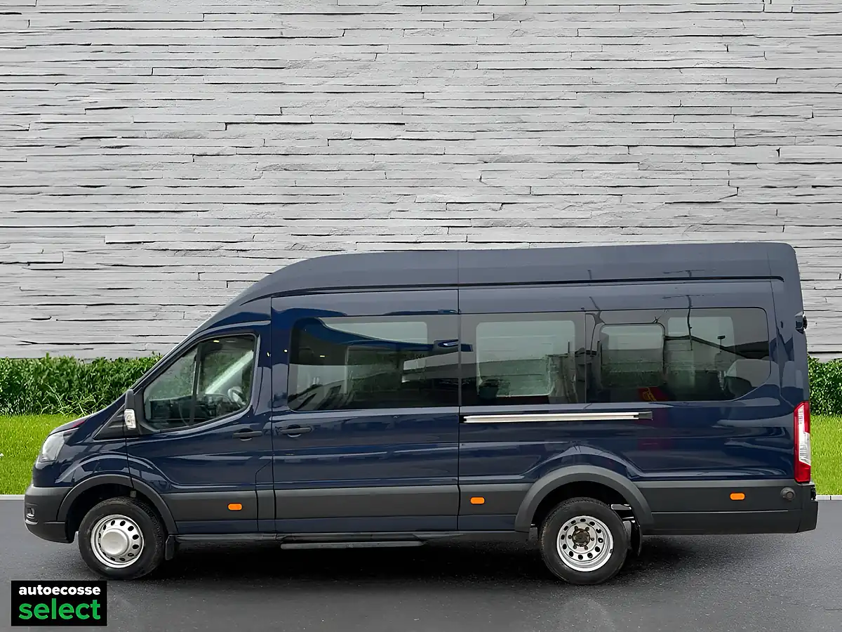 Used 2019 Ford Transit Trend Minibus Double Cab Blue - Interior and Exterior details 4
