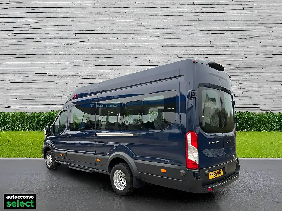 Used 2019 Ford Transit Trend Minibus Double Cab Blue - Interior and Exterior details 5