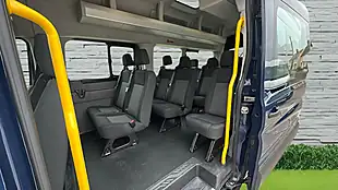 Used 2019 Ford Transit Trend Minibus Double Cab Blue - Interior and Exterior details 8