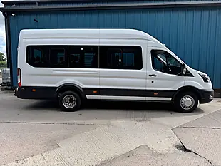 Used 2019 Ford Transit Trend White - Interior and Exterior details 2