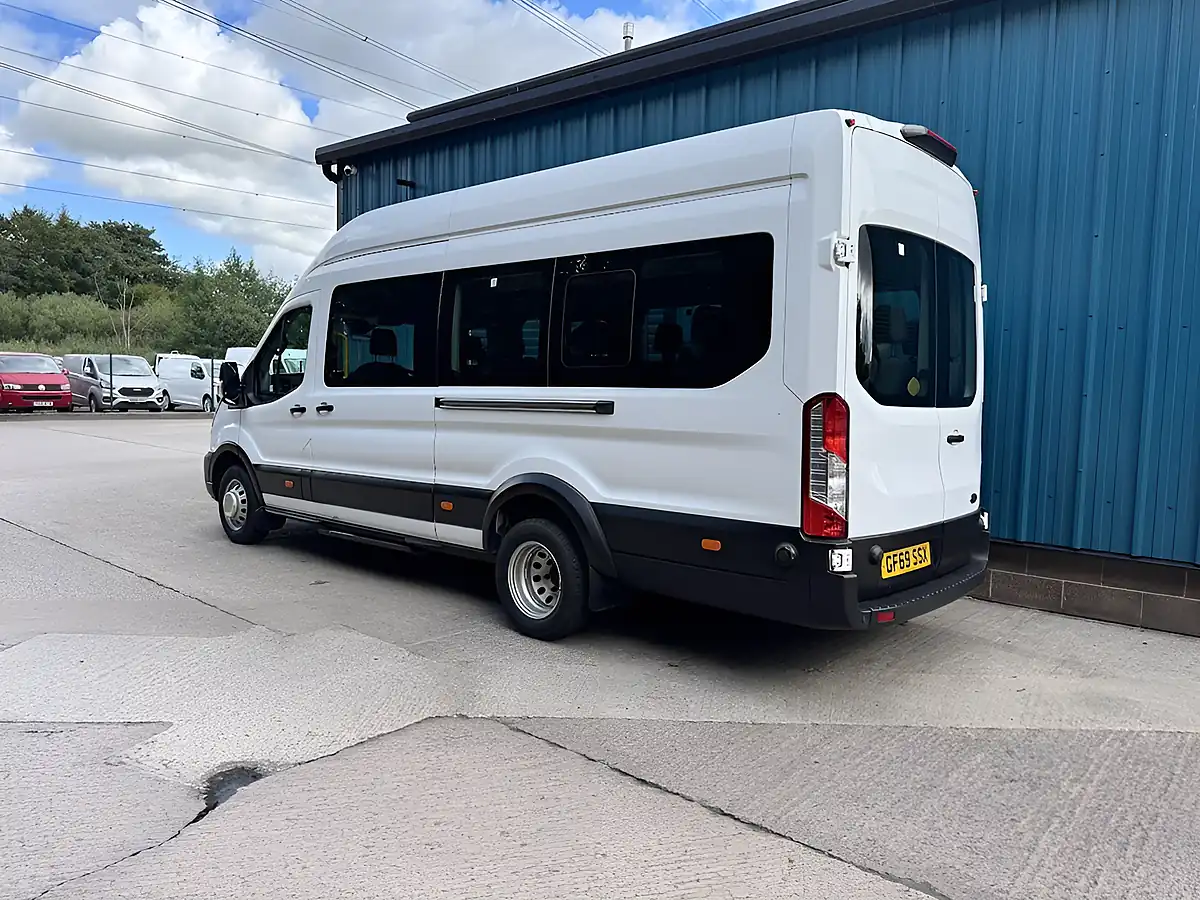 Used 2019 Ford Transit Trend White - Interior and Exterior details 5