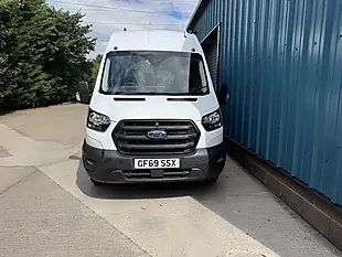 Used 2019 Ford Transit Trend White - Interior and Exterior details 6