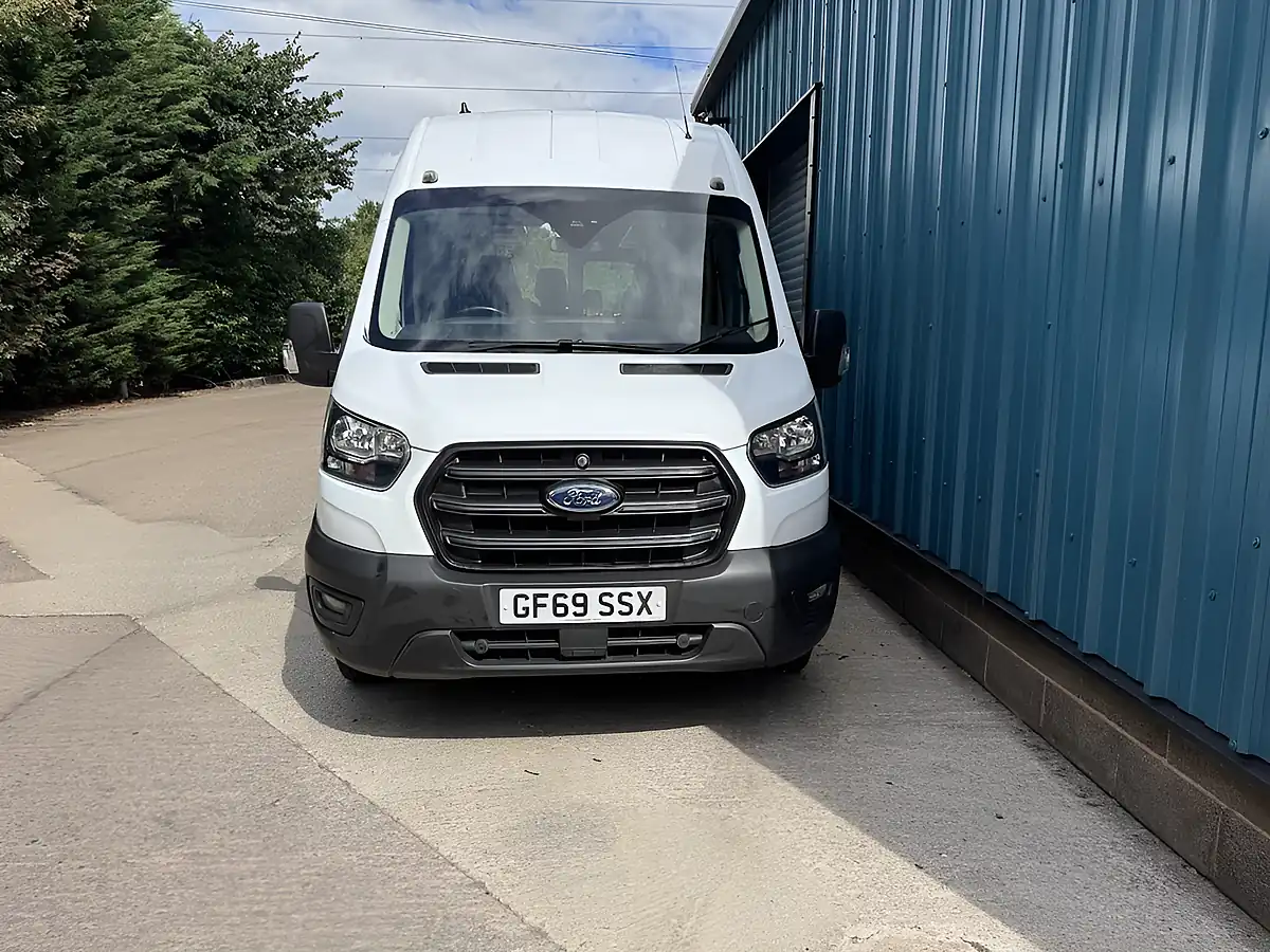 Used 2019 Ford Transit Trend White - Interior and Exterior details 6