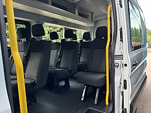 Used 2019 Ford Transit Trend White - Interior and Exterior details 9