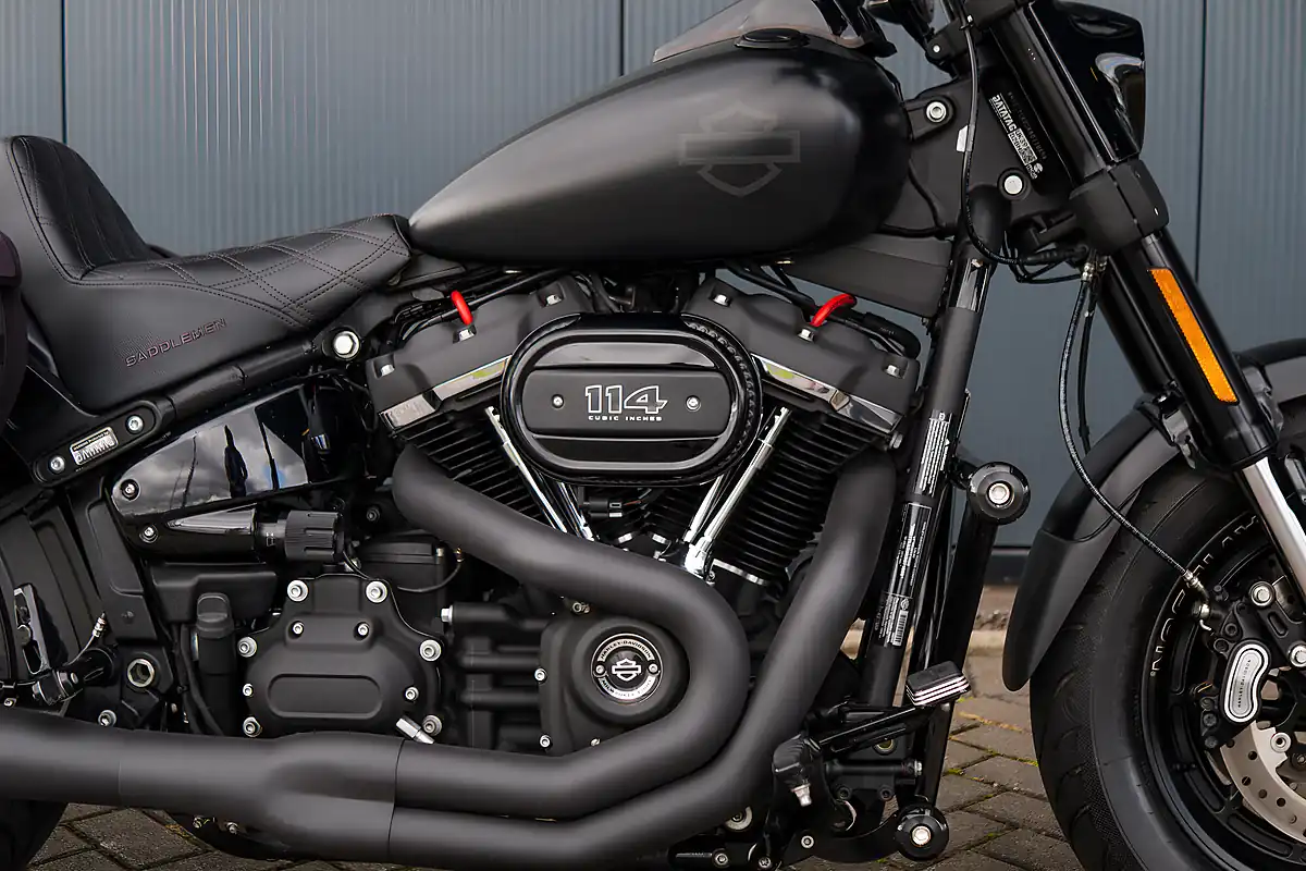 Used 2019 Harley-Davidson Fat Bob Black Denim - Interior and Exterior details 10