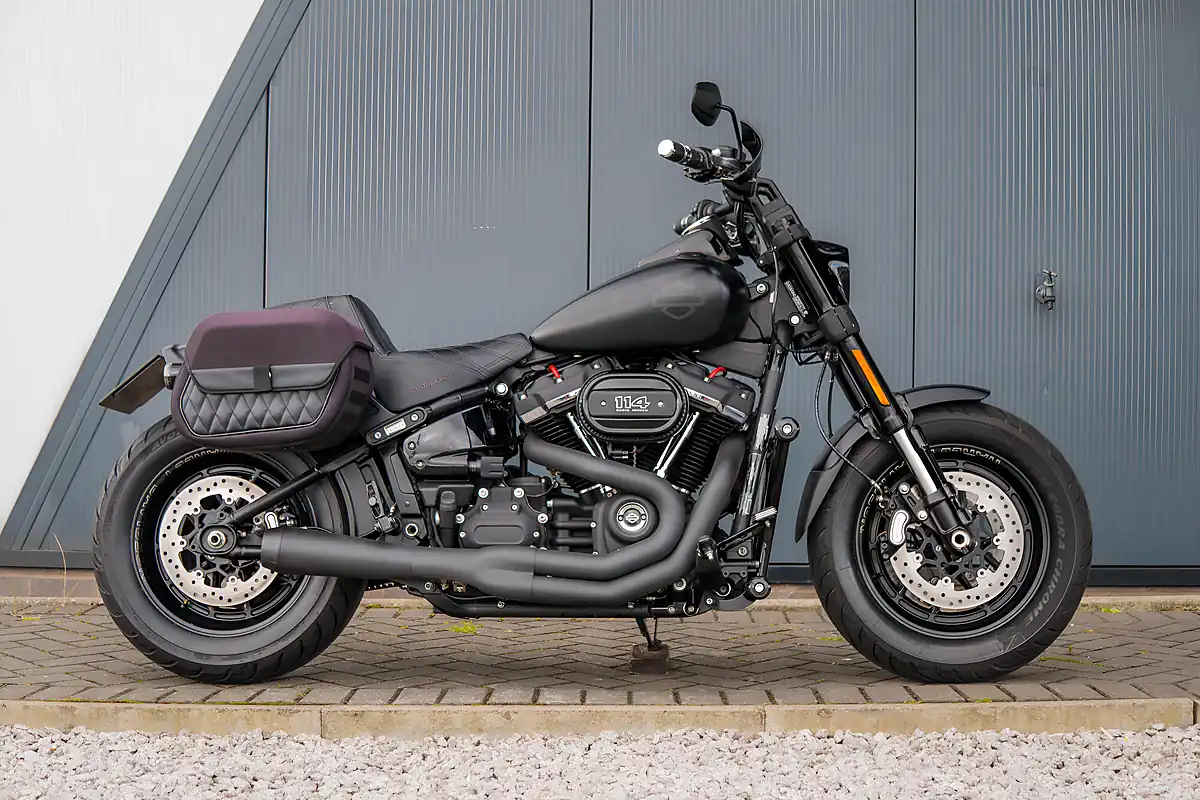 Used 2019 Harley-Davidson Fat Bob Black Denim - Interior and Exterior details 4