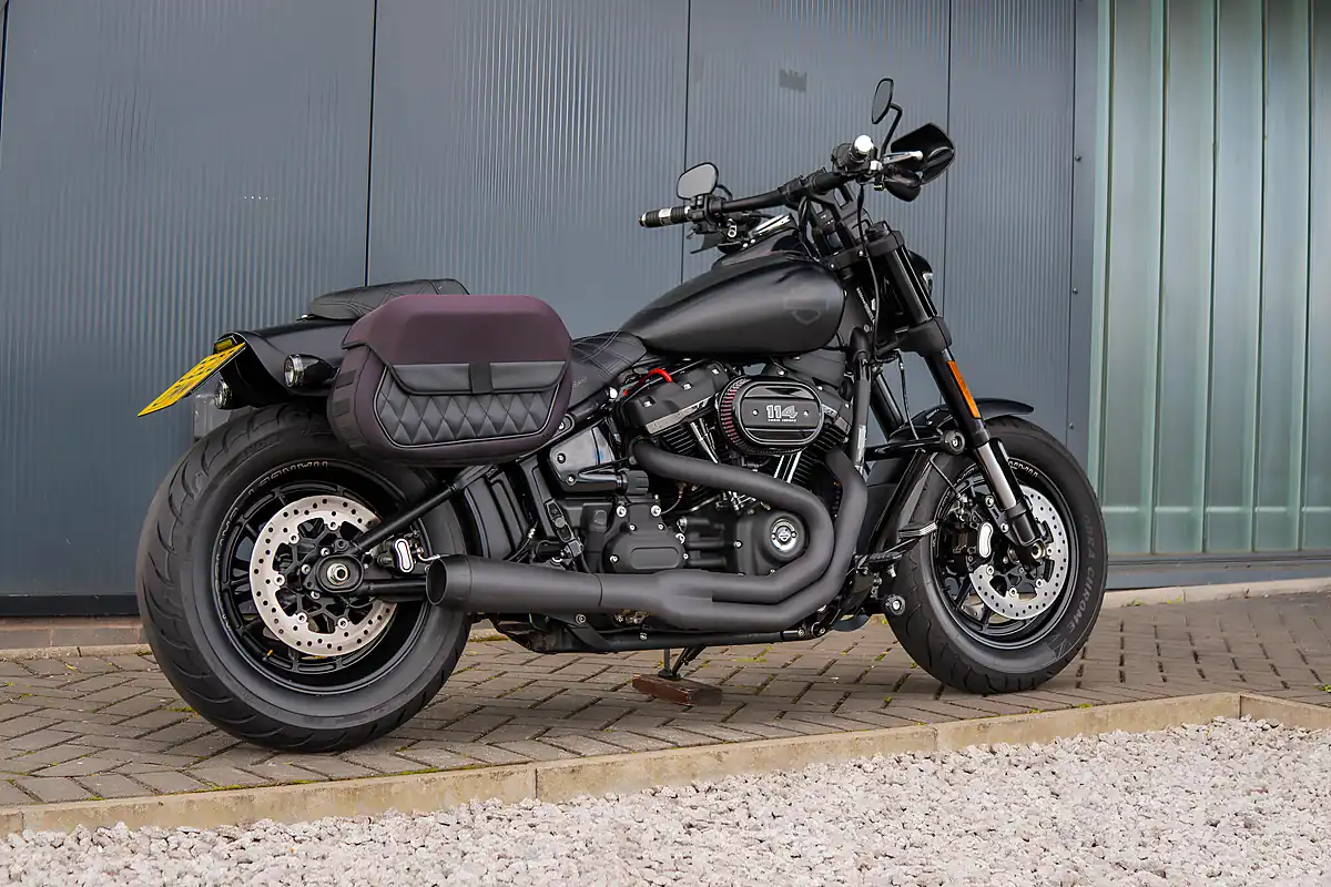 Used 2019 Harley-Davidson Fat Bob Black Denim - Interior and Exterior details 6