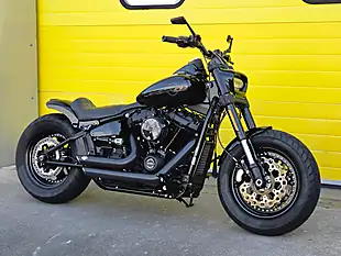 Used 2019 Harley-Davidson Softail Fat Bob Black - Interior and Exterior details 3