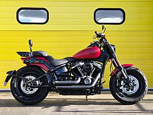 Used 2019 Harley-Davidson Softail Fat Bob Red - Interior and Exterior details 2