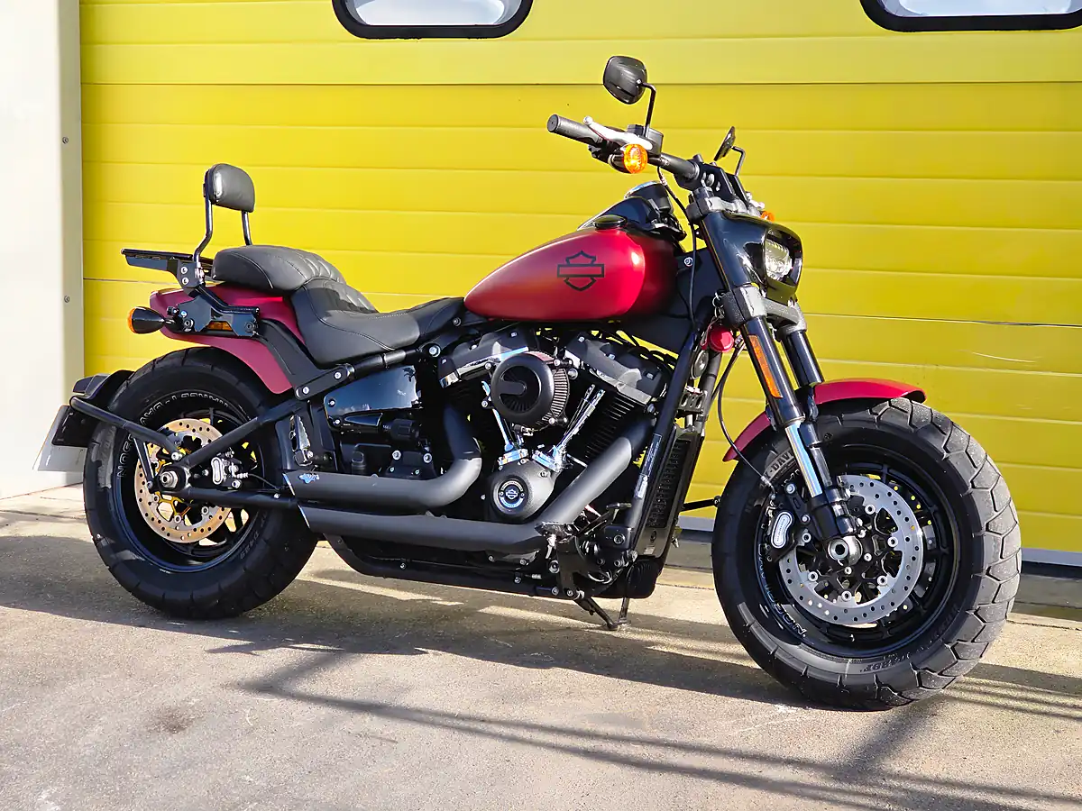 Used 2019 Harley-Davidson Softail Fat Bob Red - Interior and Exterior details 3