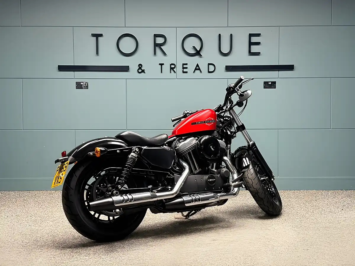 Used 2019 Harley-Davidson Sportster Forty-Eight Red - Interior and Exterior details 3