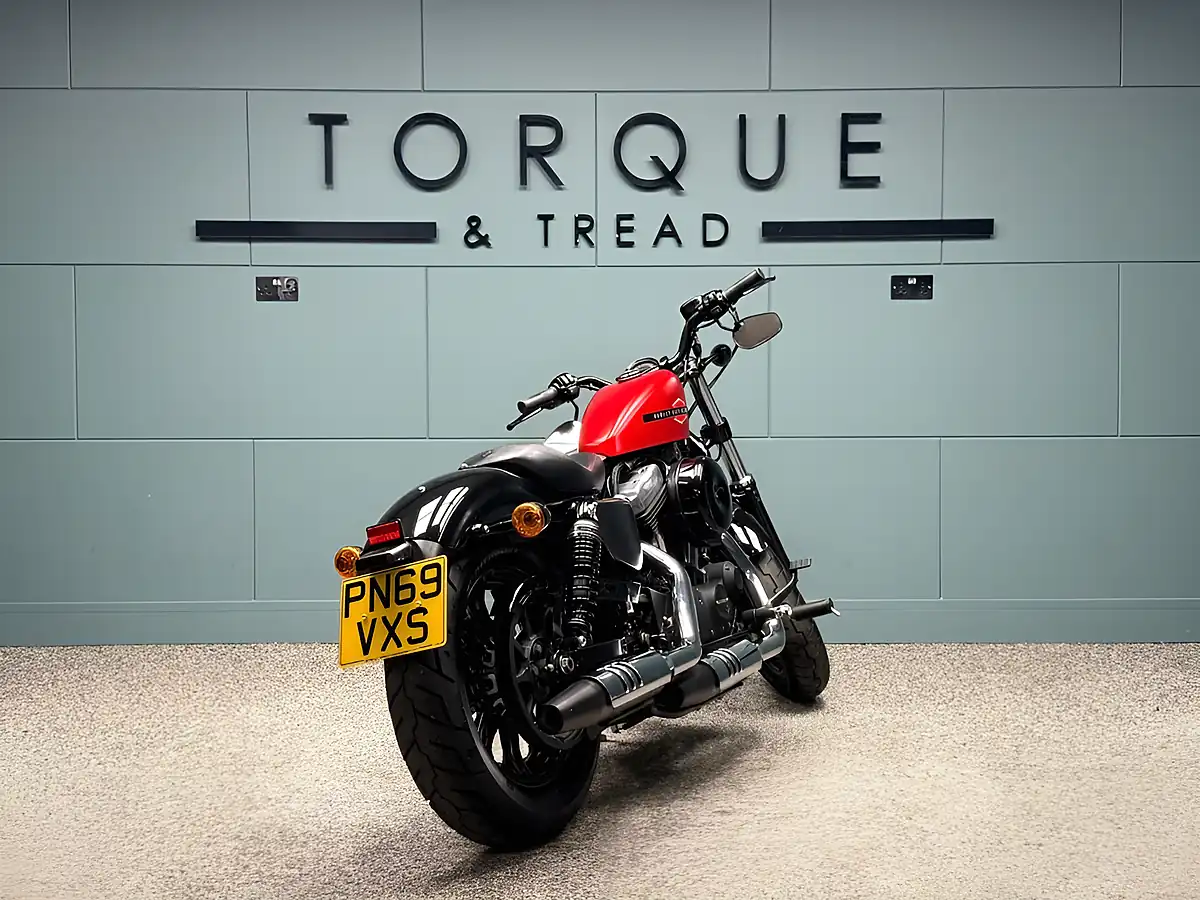 Used 2019 Harley-Davidson Sportster Forty-Eight Red - Interior and Exterior details 4