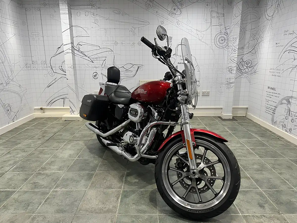 Used 2019 Harley-Davidson Sportster Superlow Red - Front View