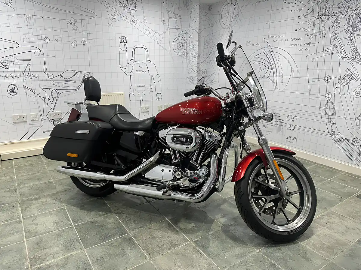 Used 2019 Harley-Davidson Sportster Superlow Red - Interior and Exterior details 2