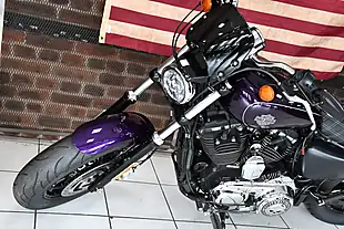 Used 2019 Harley-Davidson Sportster XL1200C Custom Purple - Interior and Exterior details 13
