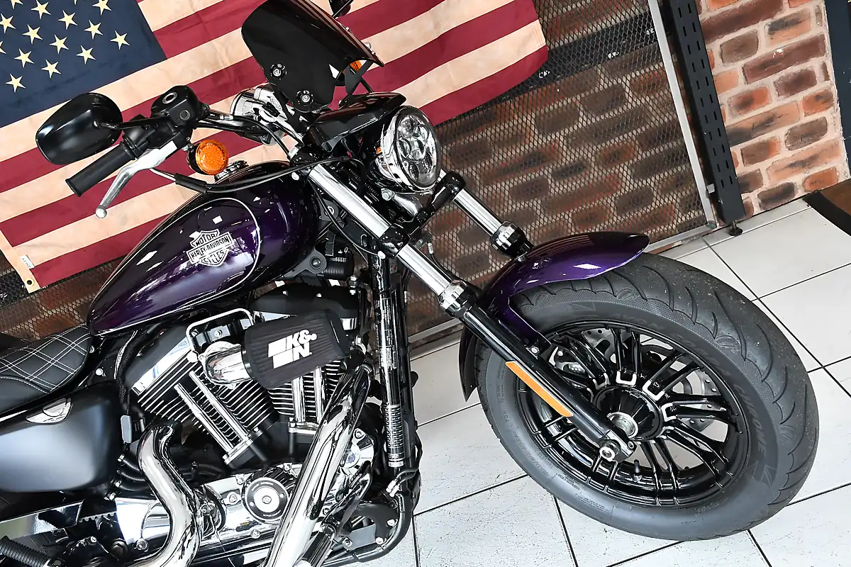 Used 2019 Harley-Davidson Sportster XL1200C Custom Purple - Interior and Exterior details 18