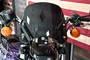 Used 2019 Harley-Davidson Sportster XL1200C Custom Purple - Interior and Exterior details 5