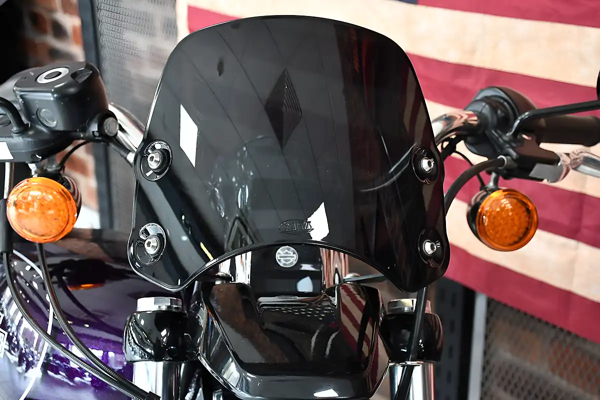 Used 2019 Harley-Davidson Sportster XL1200C Custom Purple - Interior and Exterior details 5