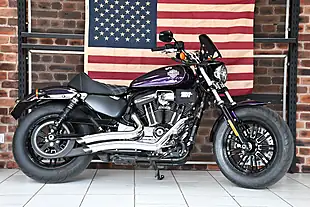 Used 2019 Harley-Davidson Sportster XL1200C Custom Purple - Interior and Exterior details 6