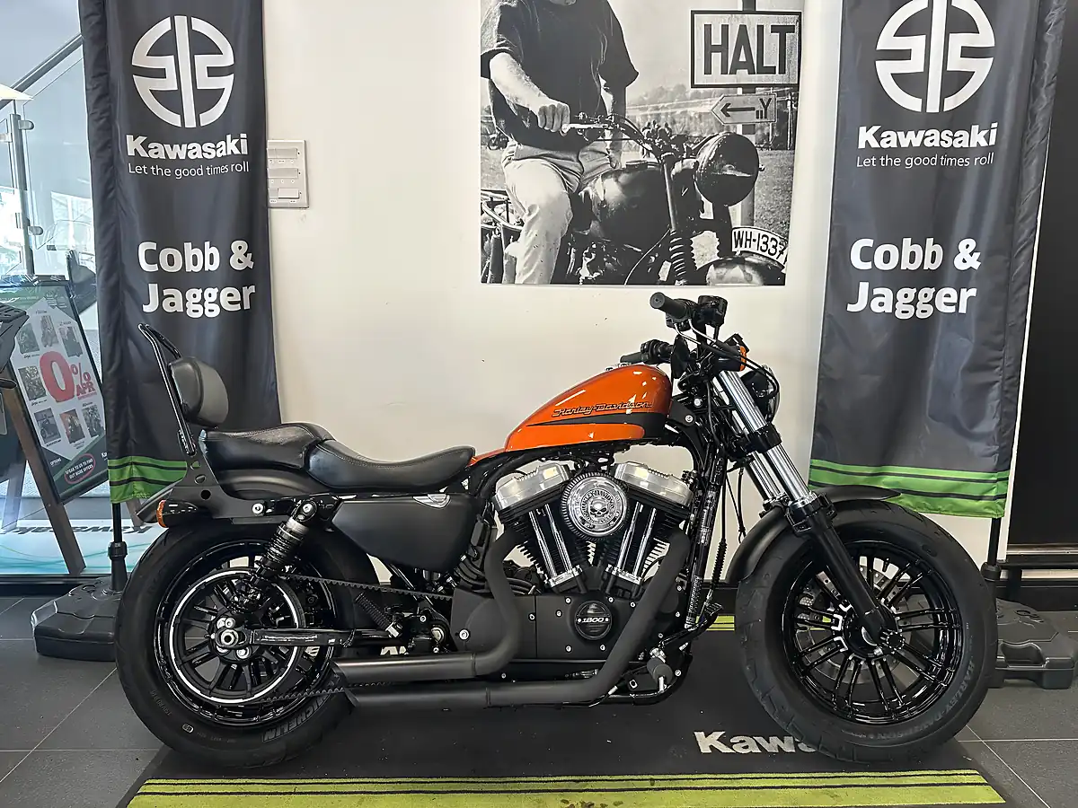 Used 2019 Harley-Davidson Sportster XL1200X Forty-Eight Custom Orange - Front View