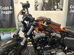 Used 2019 Harley-Davidson Sportster XL1200X Forty-Eight Custom Orange - Interior and Exterior details 14
