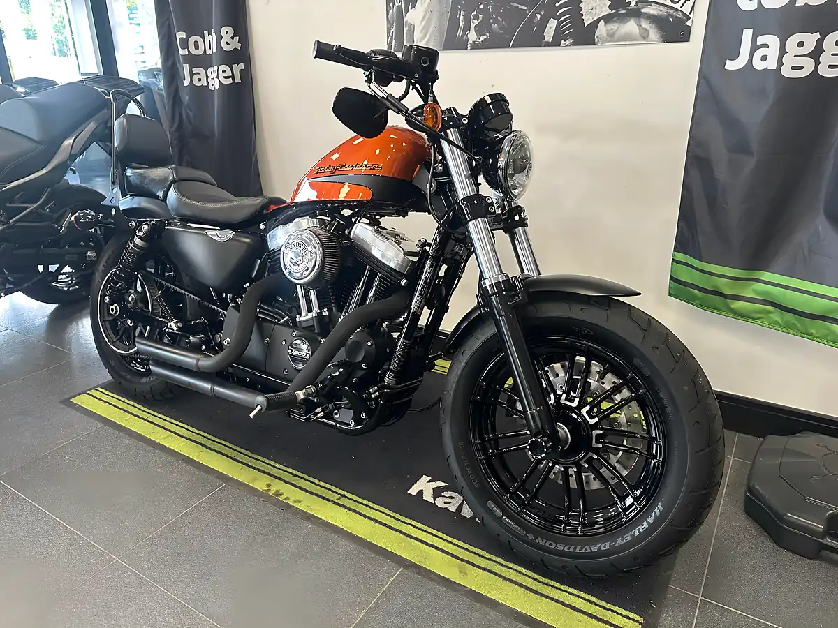 Used 2019 Harley-Davidson Sportster XL1200X Forty-Eight Custom Orange - Interior and Exterior details 8