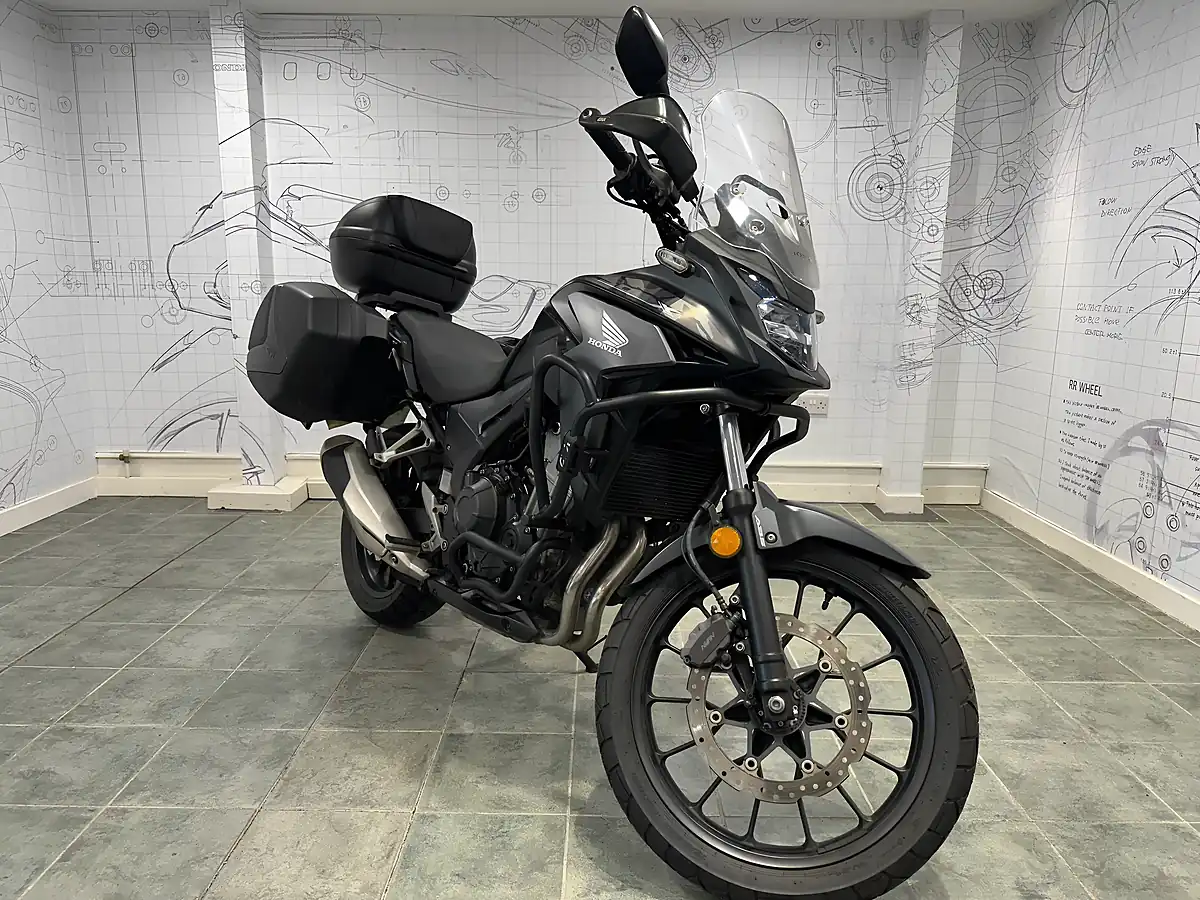 Used 2019 Honda CB500X Adventure Black - Front View