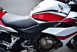 Used 2019 Honda CBR500R Pearl Metalloid White - Interior and Exterior details 17