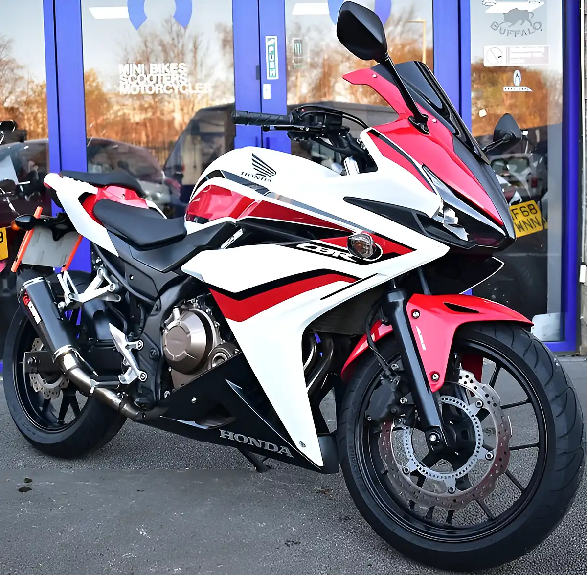 Used 2019 Honda CBR500R Pearl Metalloid White - Interior and Exterior details 20