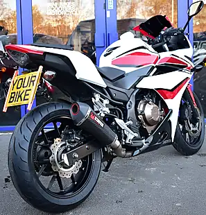 Used 2019 Honda CBR500R Pearl Metalloid White - Interior and Exterior details 5